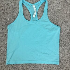 lululemon athletica Blue Tank Top
